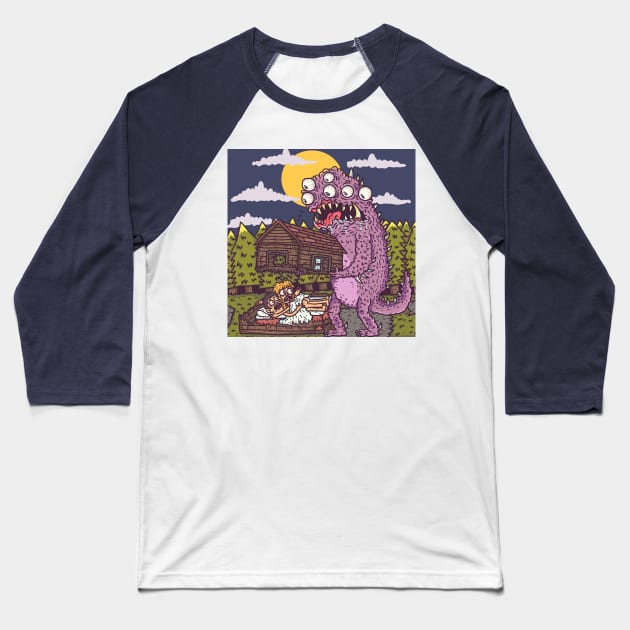 mmonssster Baseball T-Shirt by hex